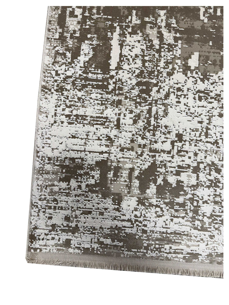Pacific Ibiza 74060 Ivory Cream Modern Power Loom Rug