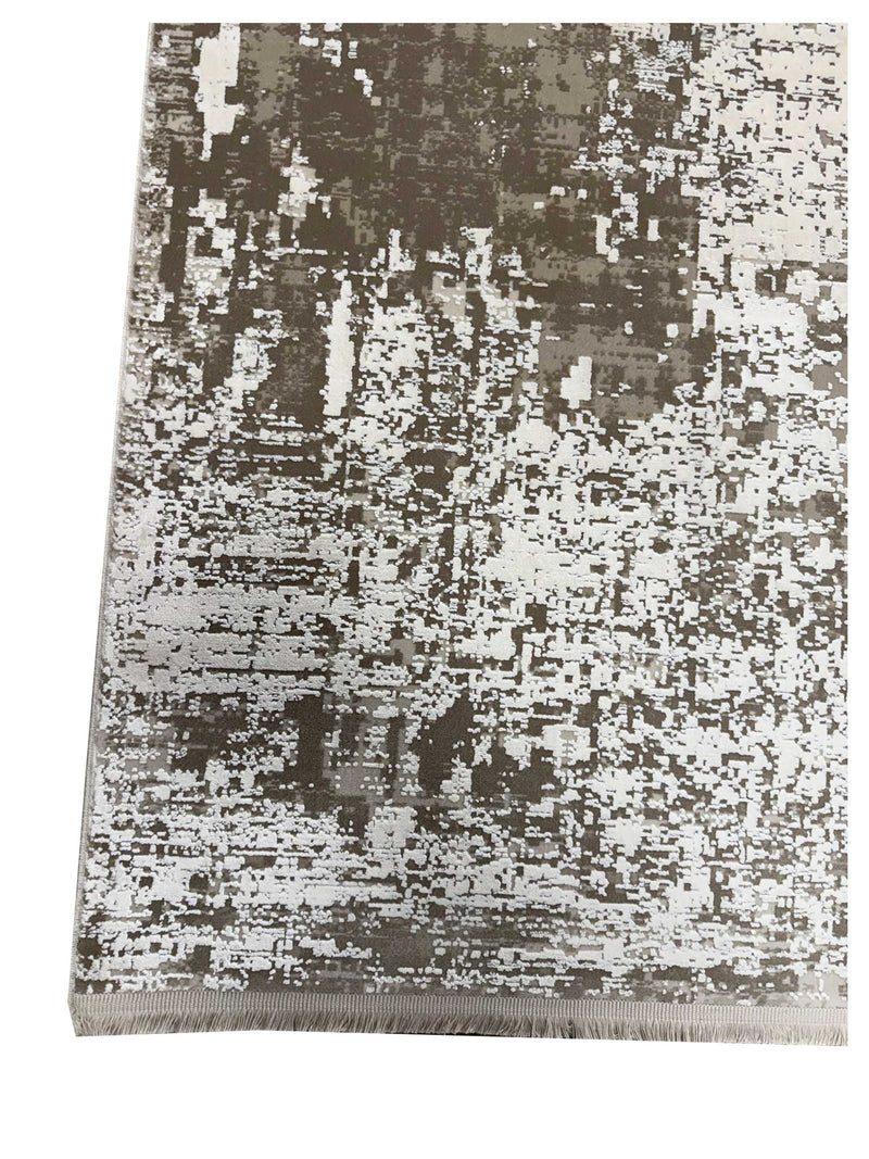Pacific Ibiza 74061 Ivory Cream Modern Power Loom Rug
