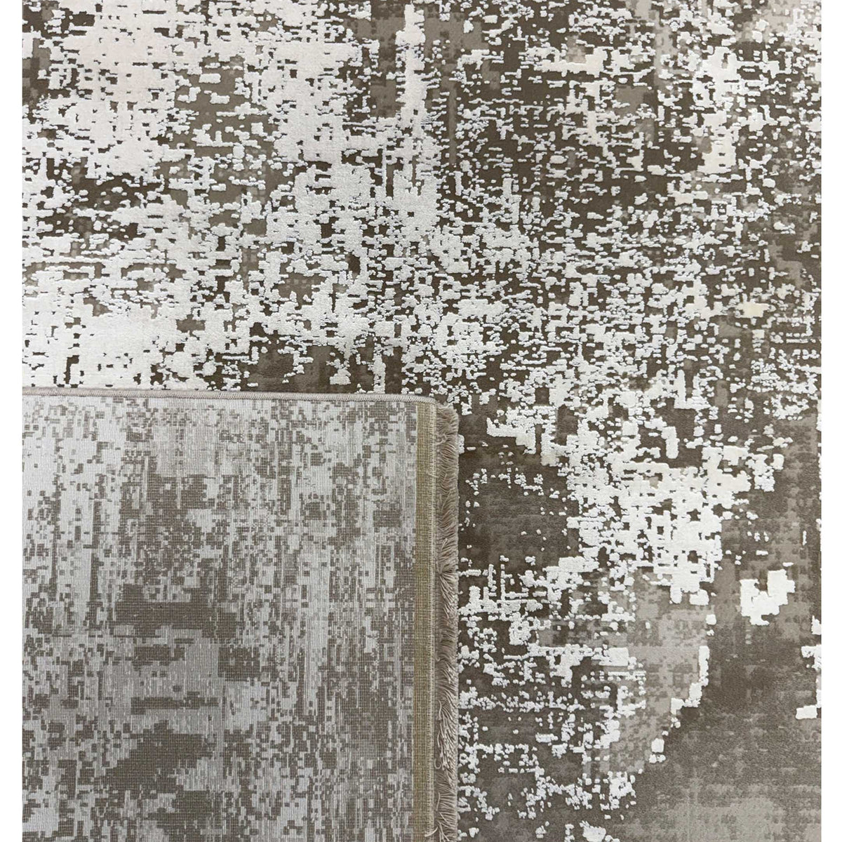 Pacific Ibiza 74061 Ivory Cream Modern Power Loom Rug