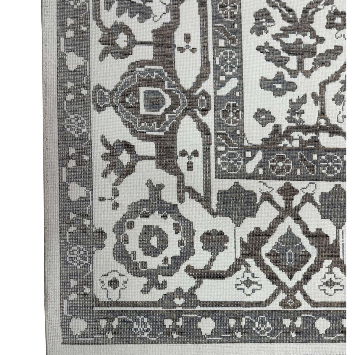 Pacific California 74063 Ivory Grey Modern Power Loom Rugs