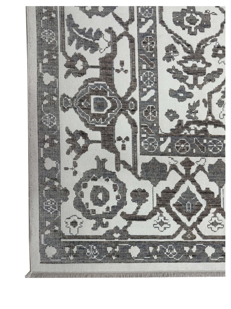 Pacific California 74063 Ivory Grey Modern Power Loom Rugs