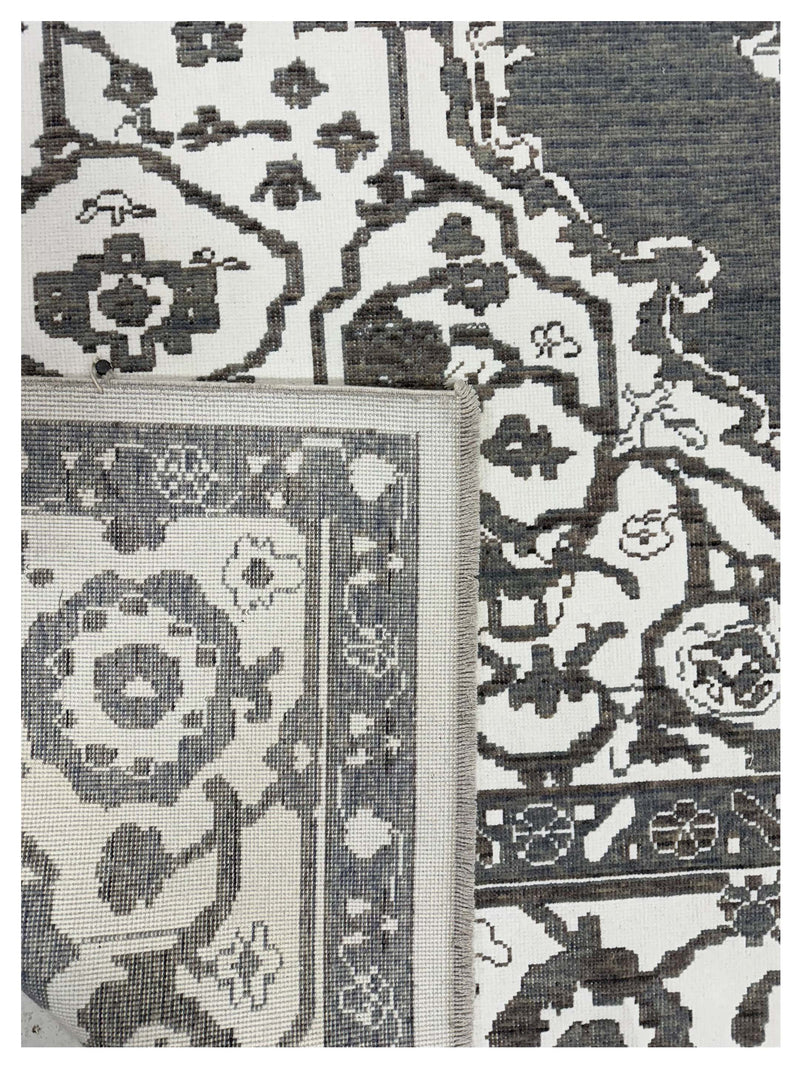Pacific California 74063 Ivory Grey Modern Power Loom Rugs