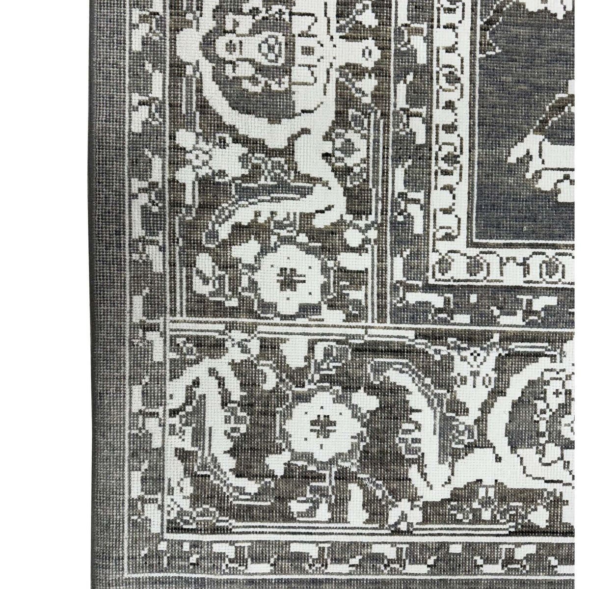 Pacific California 74065 Ivory Grey Modern Power Loom Rugs