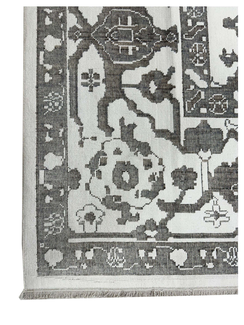 Pacific California 74066 Ivory Grey Modern Power Loom Rugs