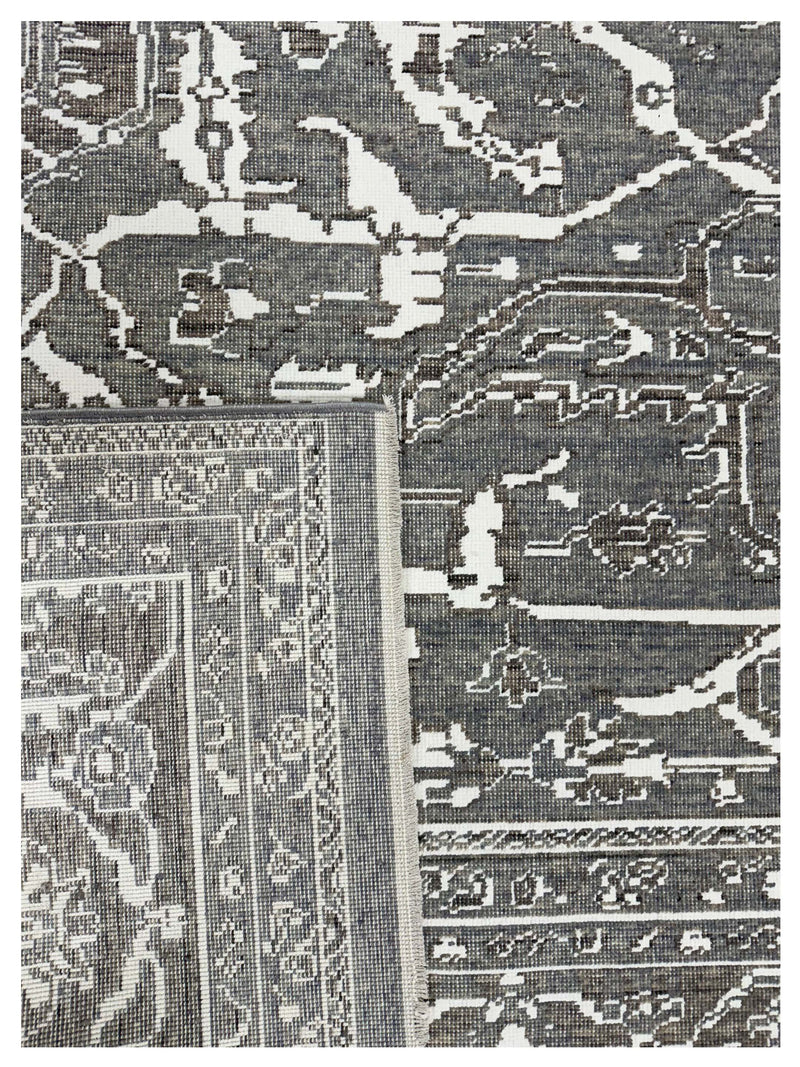 Pacific California 74067 Ivory Grey Modern Power Loom Rugs