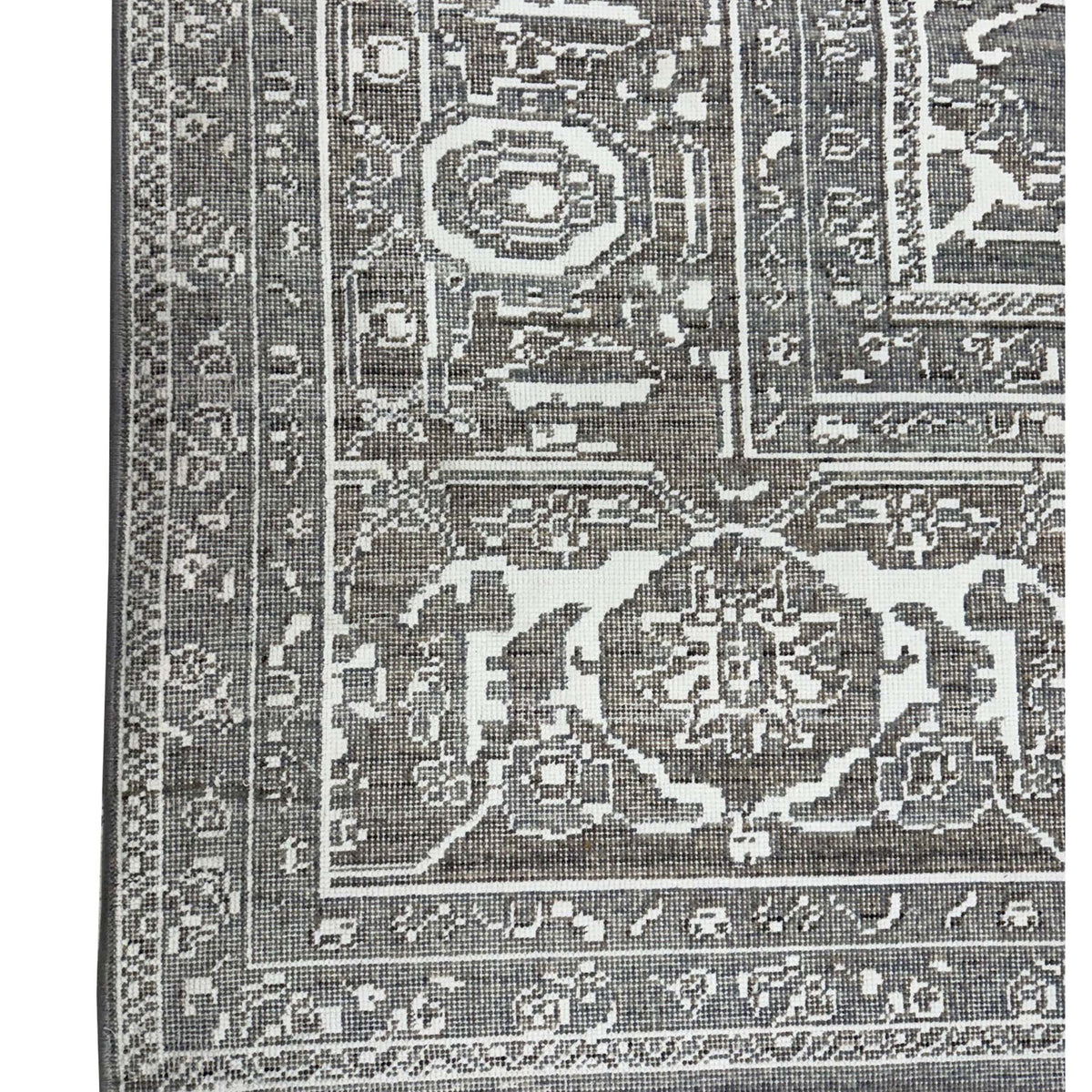 Pacific California 74067 Ivory Grey Modern Power Loom Rugs