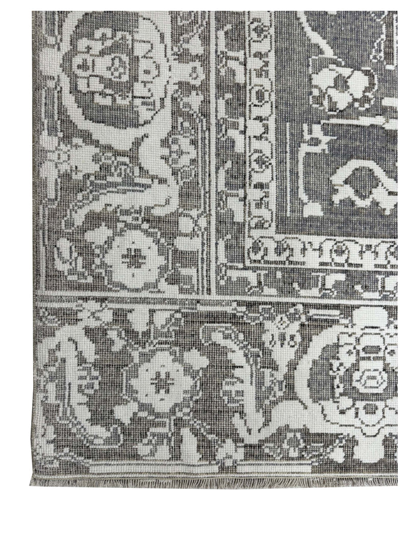 Pacific California 74068 Ivory Grey Modern Power Loom Rugs