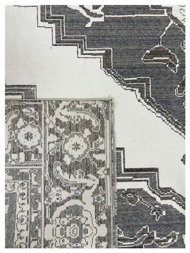 Pacific California 74068 Ivory Grey Modern Power Loom Rugs