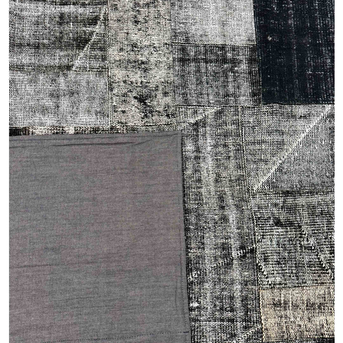 Pacific Vintage Fragments 74297 Lt.Gray Multi Modern Hand Knotted Rugs