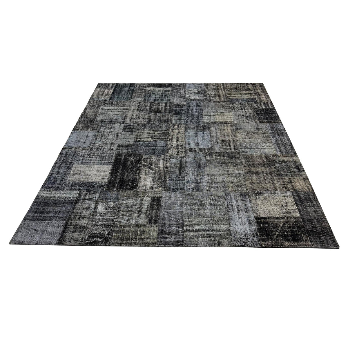 Pacific Vintage Fragments 74298 Lt.Gray Multi Modern Hand Knotted Rugs