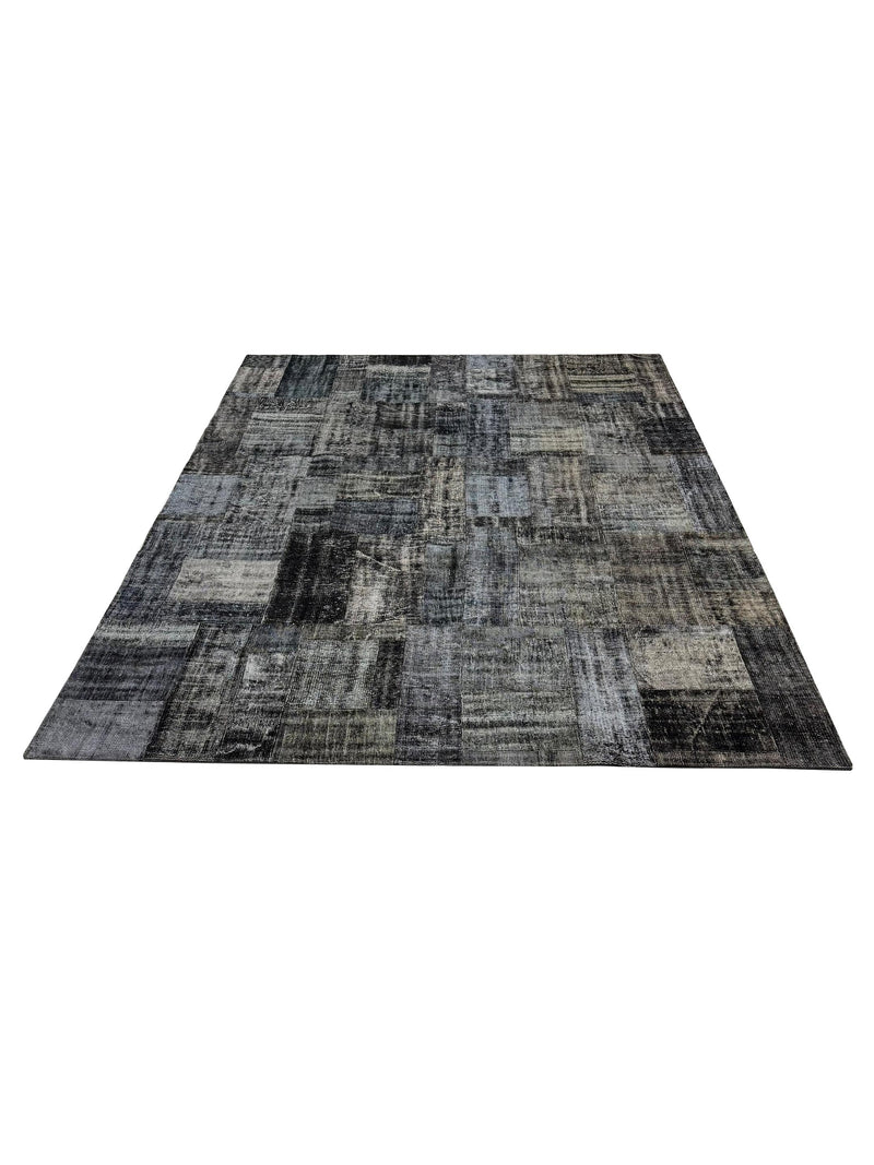 Pacific Vintage Fragments 74298 Lt.Gray Multi Modern Hand Knotted Rugs