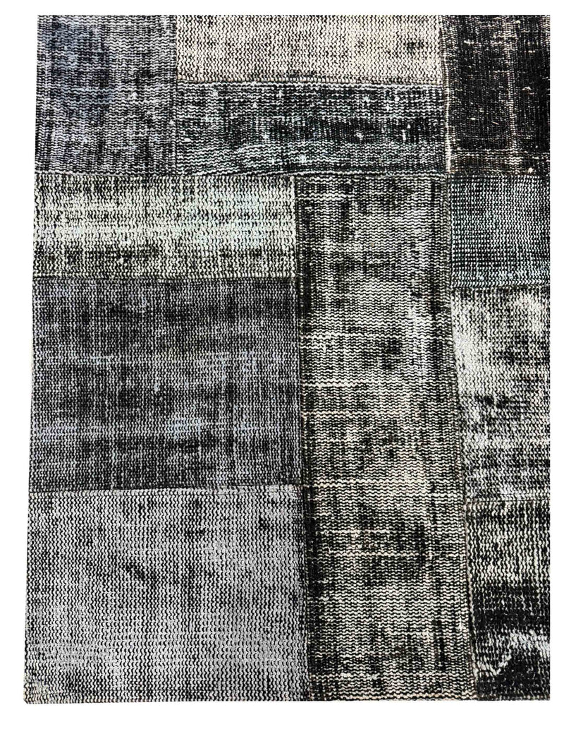 Pacific Vintage Fragments 74298 Lt.Gray Multi Modern Hand Knotted Rugs