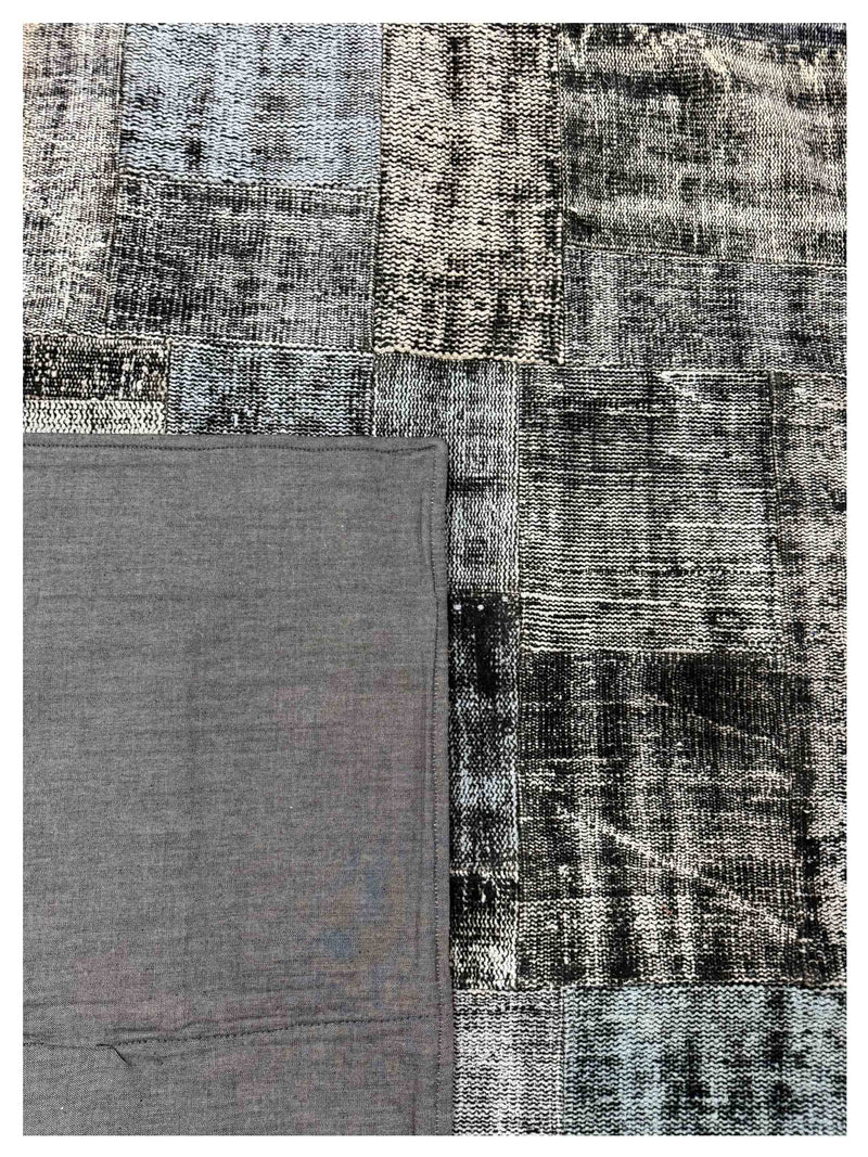Pacific Vintage Fragments 74298 Lt.Gray Multi Modern Hand Knotted Rugs