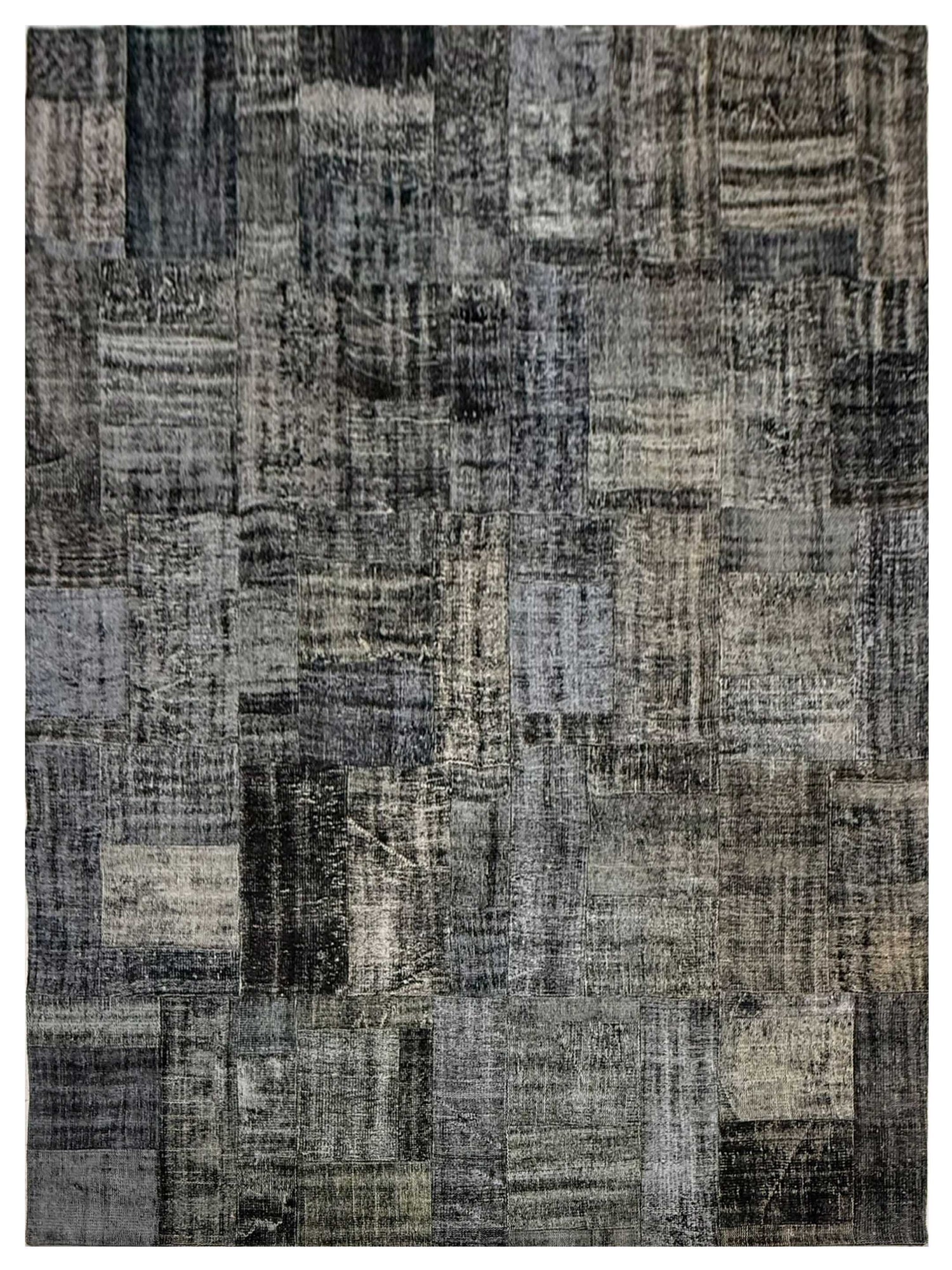 Pacific Vintage Fragments 74298 Lt.Gray Multi Modern Hand Knotted Rugs