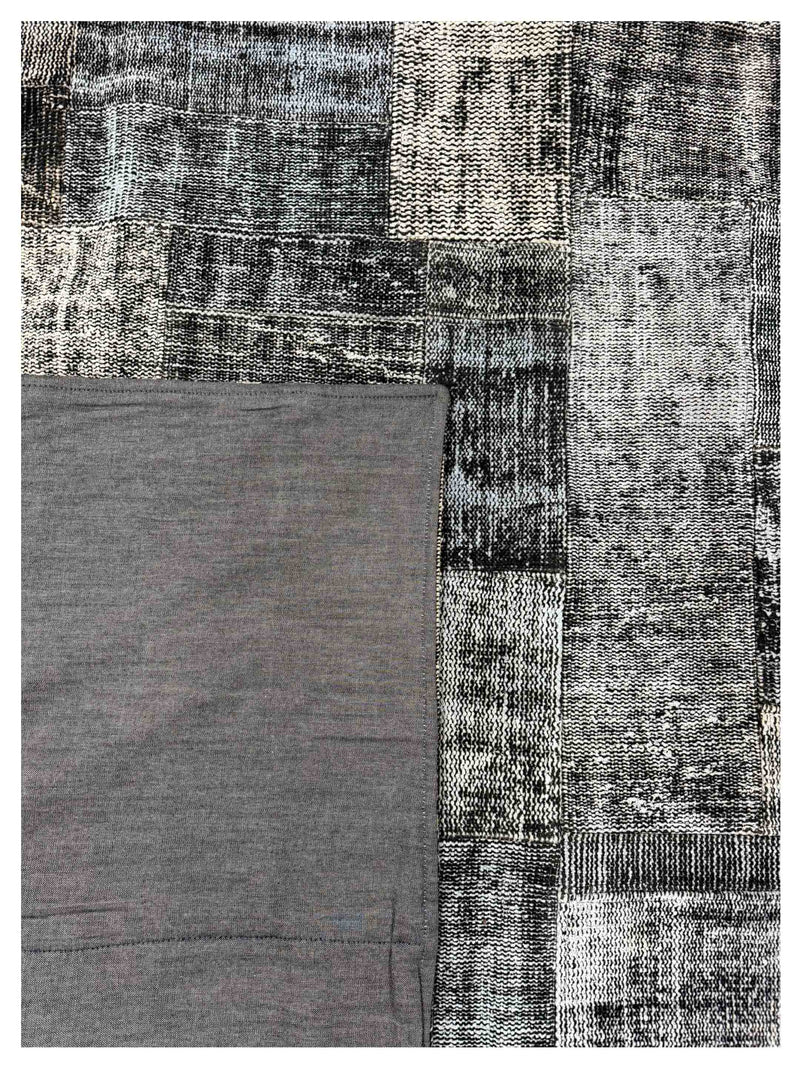 Pacific Vintage Fragments 74299 Lt.Gray Multi Modern Hand Knotted Rugs
