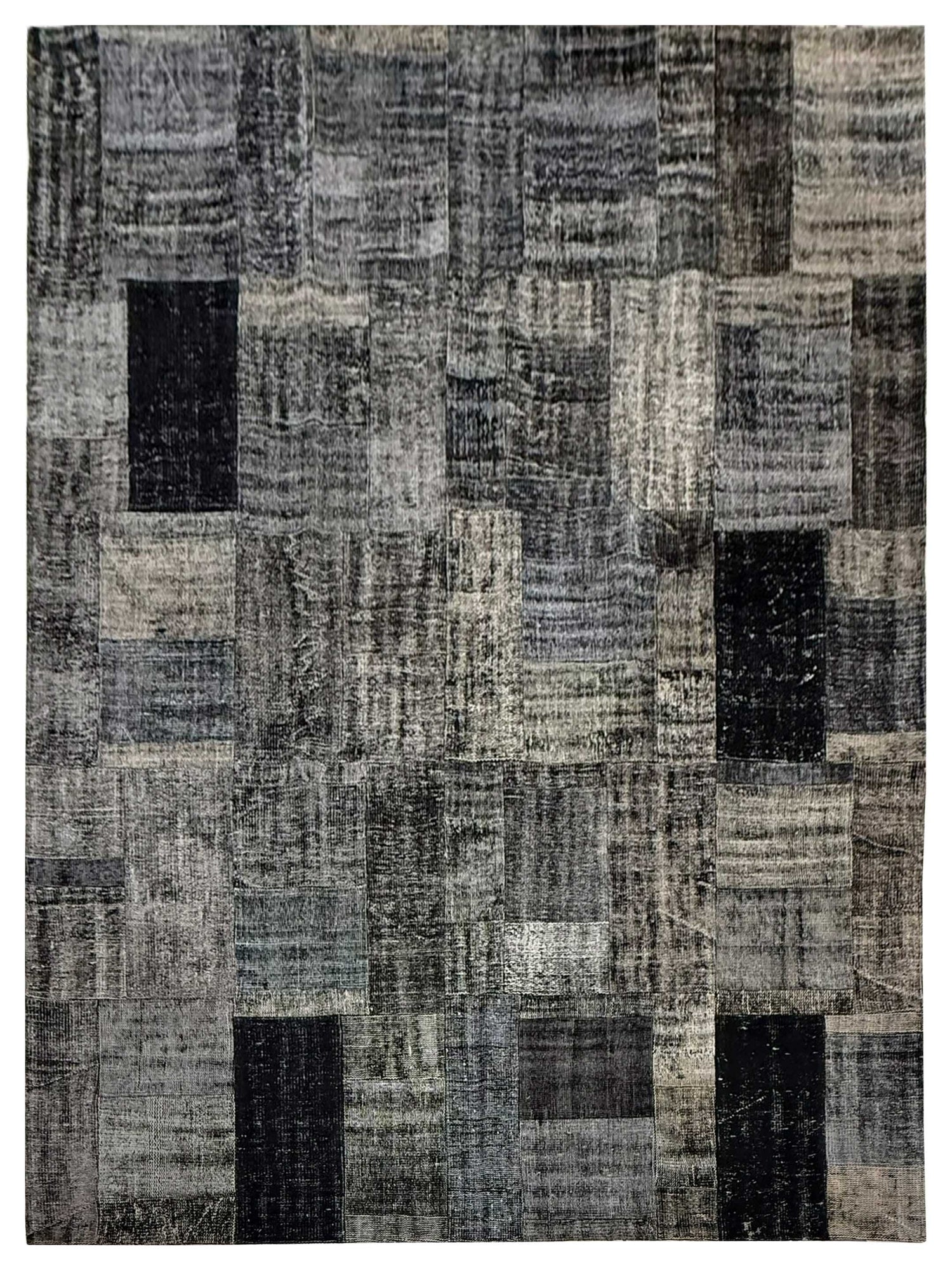 Pacific Vintage Fragments 74299 Lt.Gray Multi Modern Hand Knotted Rugs
