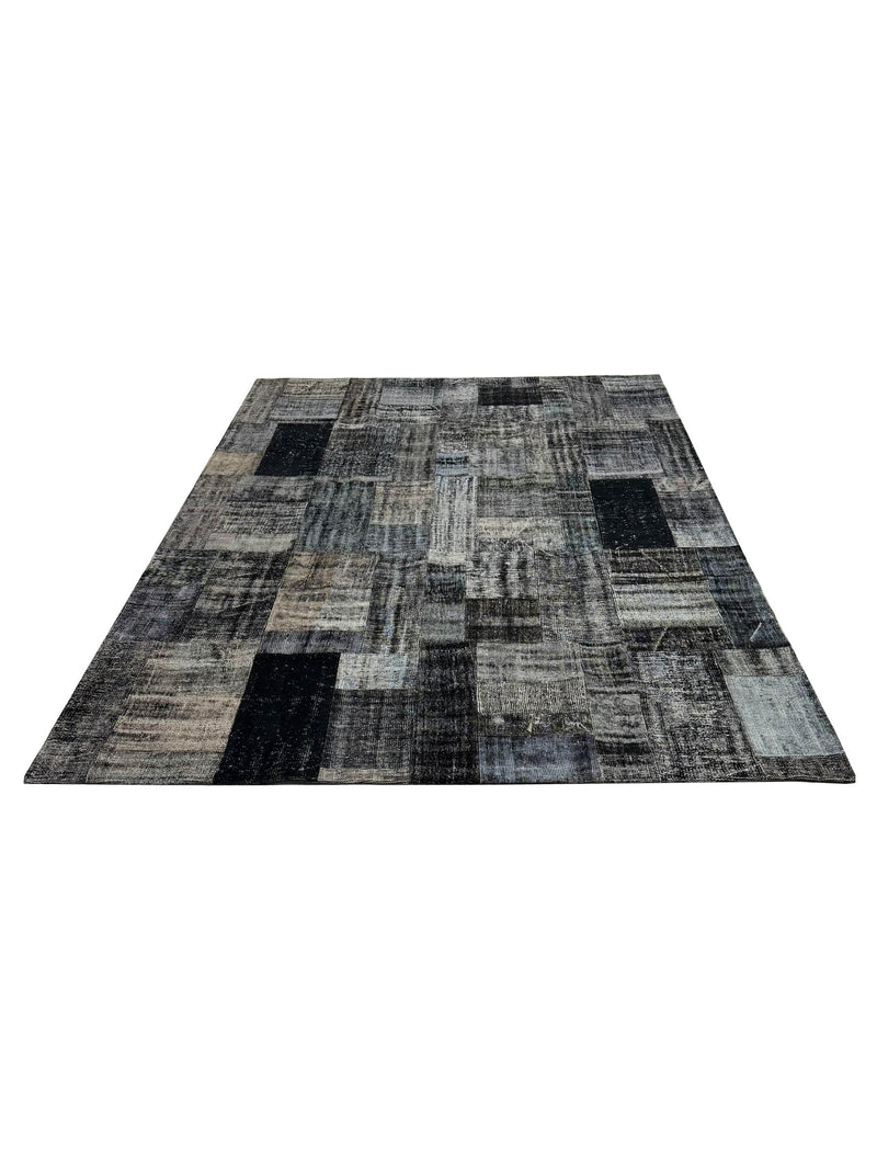 Pacific Vintage Fragments 74300 Lt.Gray Multi Modern Hand Knotted Rugs