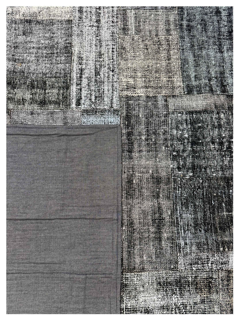 Pacific Vintage Fragments 74300 Lt.Gray Multi Modern Hand Knotted Rugs