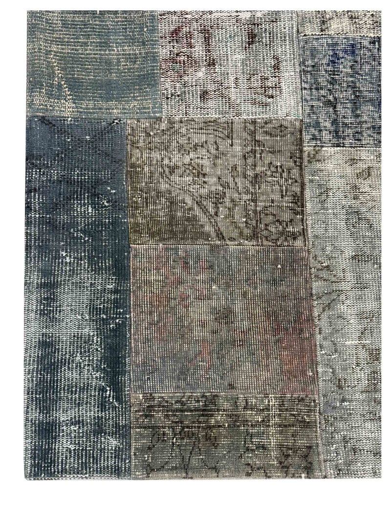 Pacific Vintage Fragments 74301 Multi Multi Modern Hand Knotted Rugs