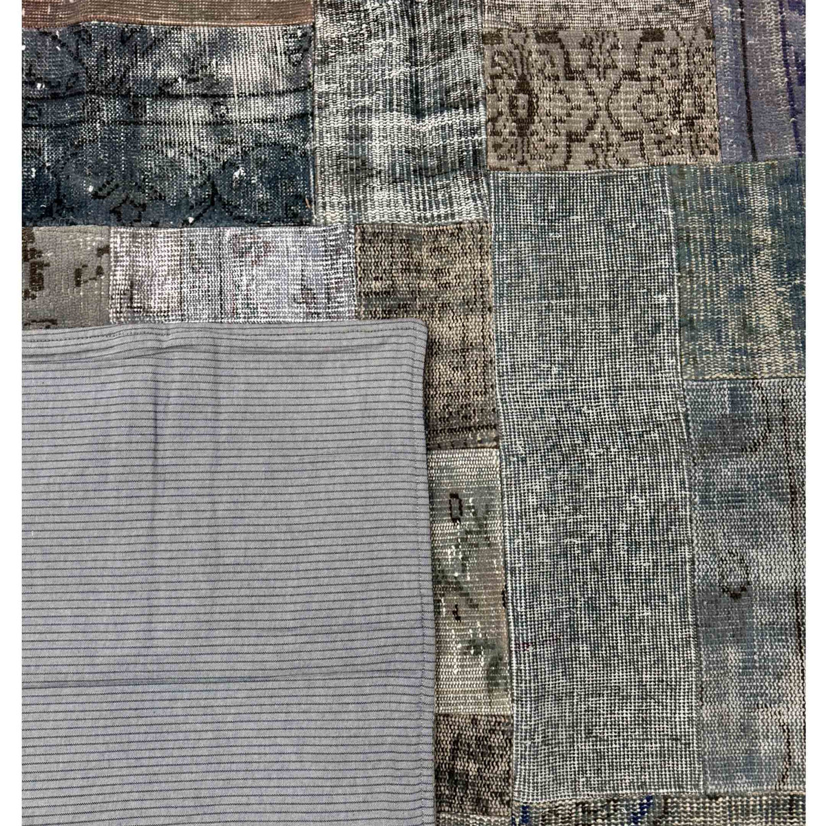 Pacific Vintage Fragments 74301 Multi Multi Modern Hand Knotted Rugs
