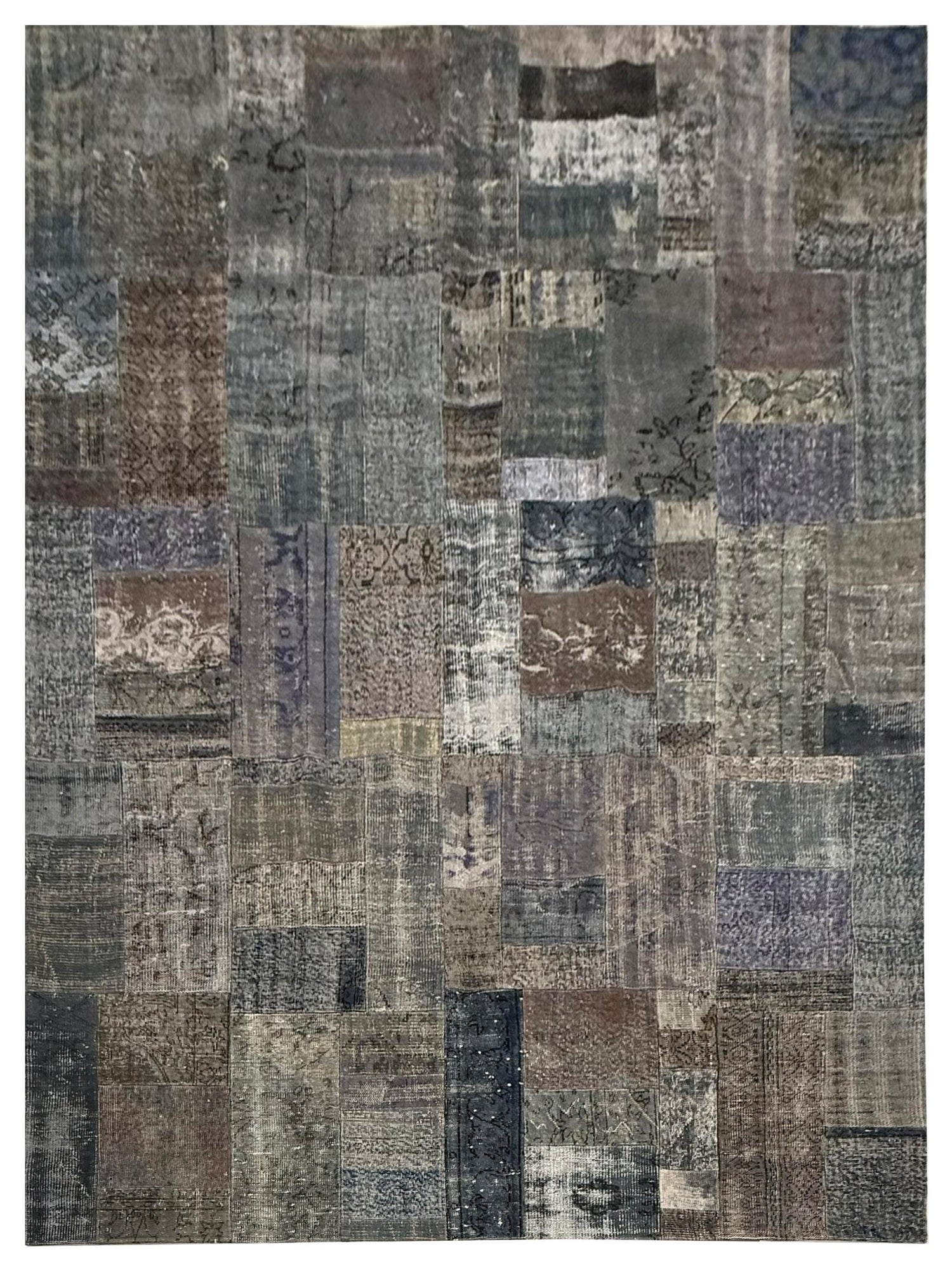 Pacific Vintage Fragments 74301 Multi Multi Modern Hand Knotted Rugs