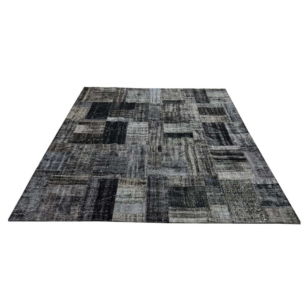 Pacific Vintage Fragments 74302 Lt.Gray Multi Modern Hand Knotted Rugs