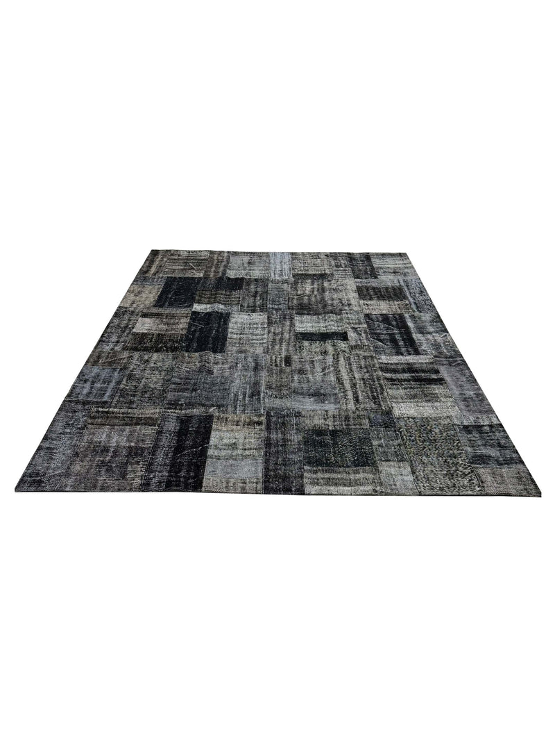 Pacific Vintage Fragments 74302 Lt.Gray Multi Modern Hand Knotted Rugs