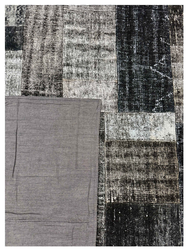Pacific Vintage Fragments 74302 Lt.Gray Multi Modern Hand Knotted Rugs