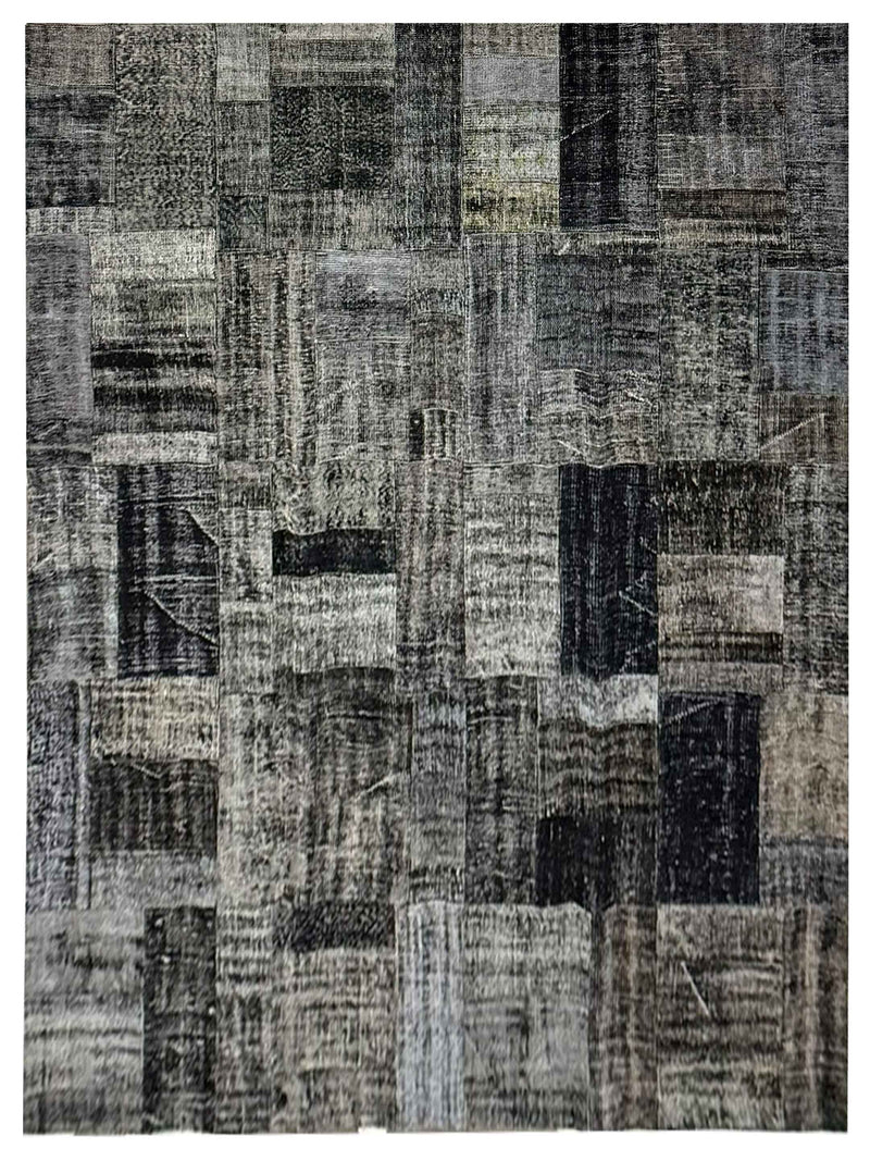 Pacific Vintage Fragments 74302 Lt.Gray Multi Modern Hand Knotted Rugs