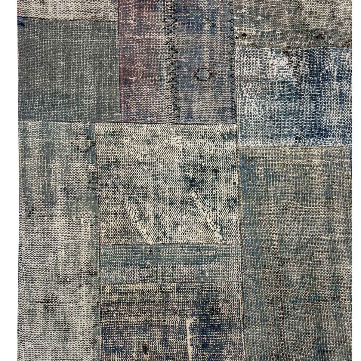 Pacific Vintage Fragments 74339 Lt.Gray Multi Modern Hand Knotted Rugs