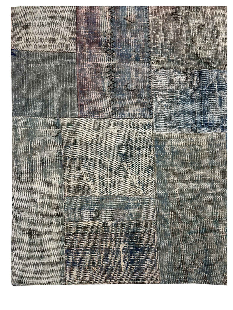Pacific Vintage Fragments 74339 Lt.Gray Multi Modern Hand Knotted Rugs