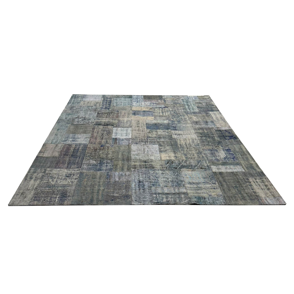 Pacific Vintage Fragments 74339 Lt.Gray Multi Modern Hand Knotted Rugs