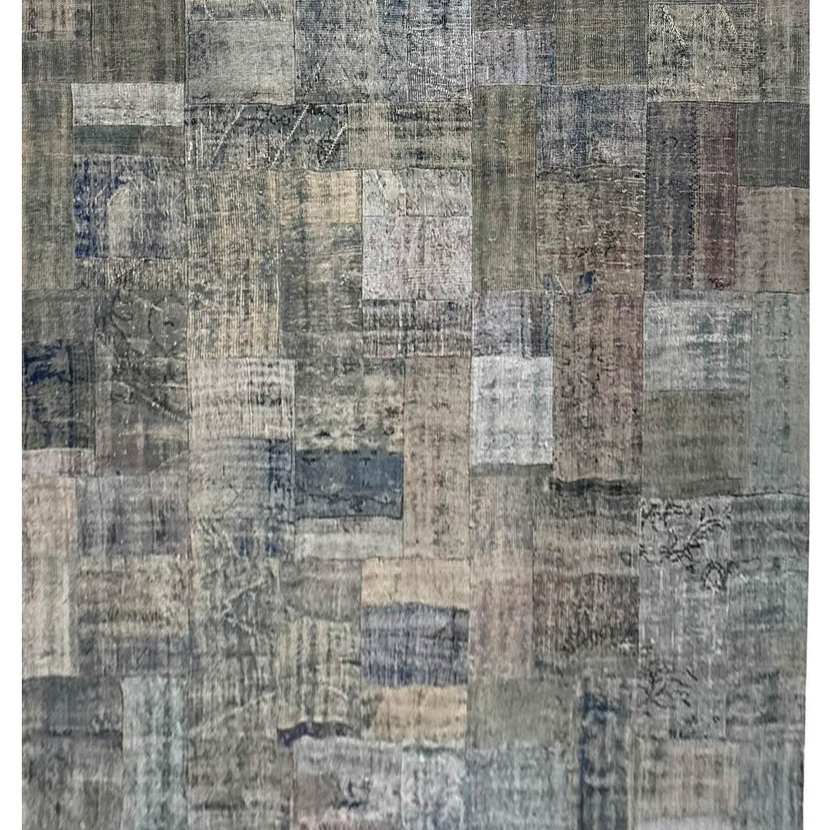 Pacific Vintage Fragments 74339 Lt.Gray Multi Modern Hand Knotted Rugs