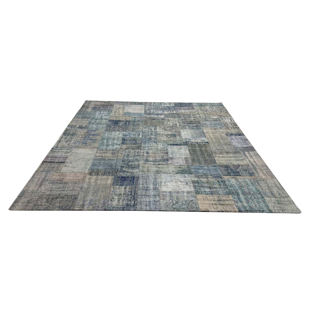 Pacific Vintage Fragments 74341 Lt.Gray Multi Modern Hand Knotted Rugs
