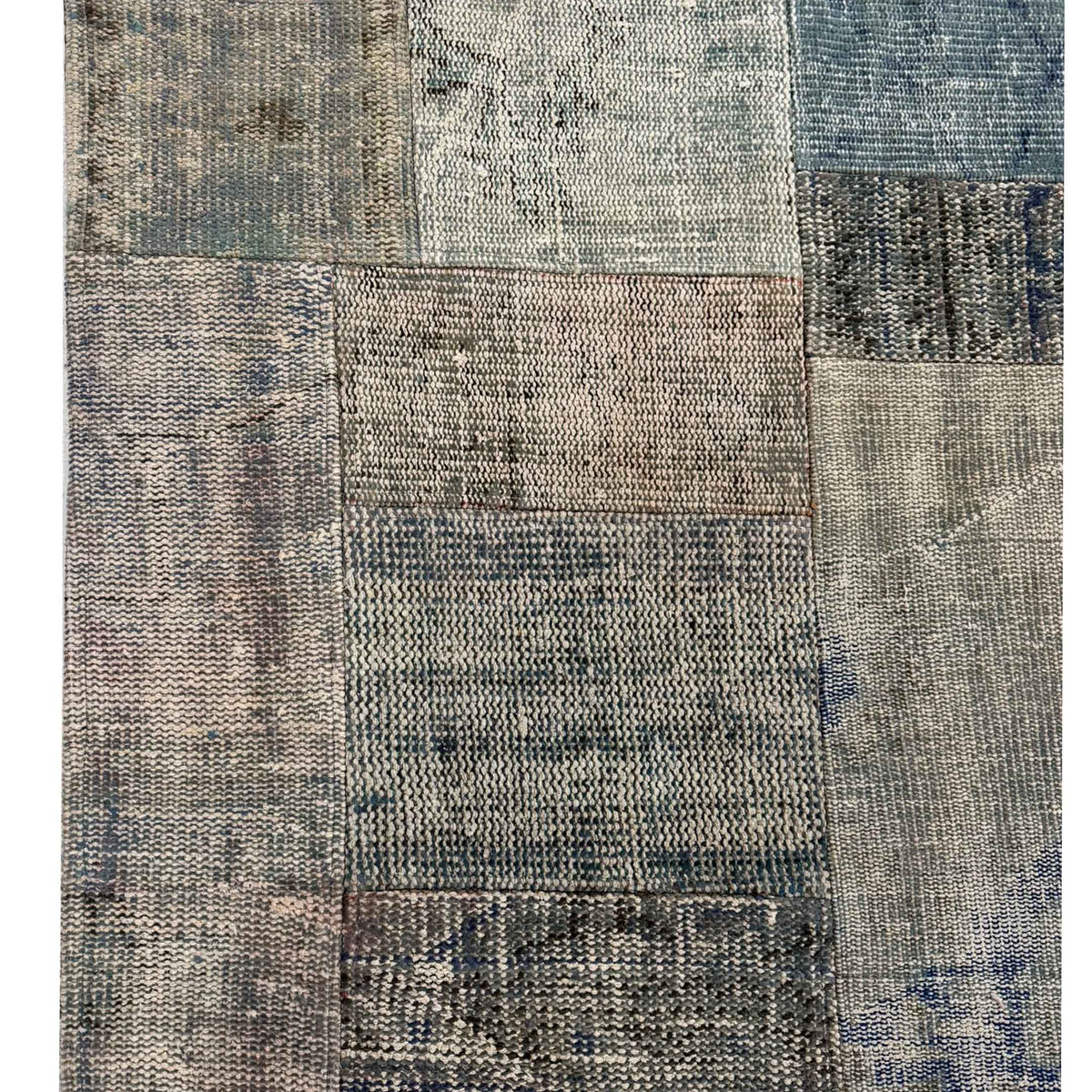 Pacific Vintage Fragments 74341 Lt.Gray Multi Modern Hand Knotted Rugs