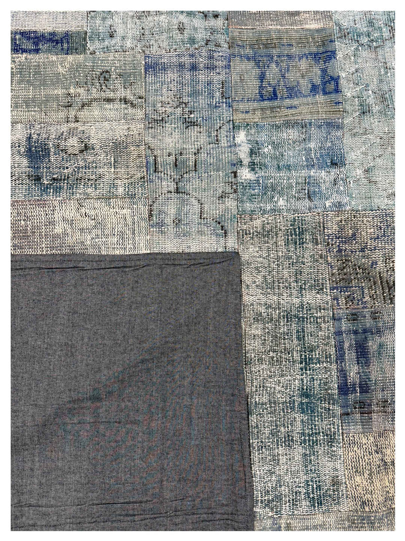 Pacific Vintage Fragments 74341 Lt.Gray Multi Modern Hand Knotted Rugs
