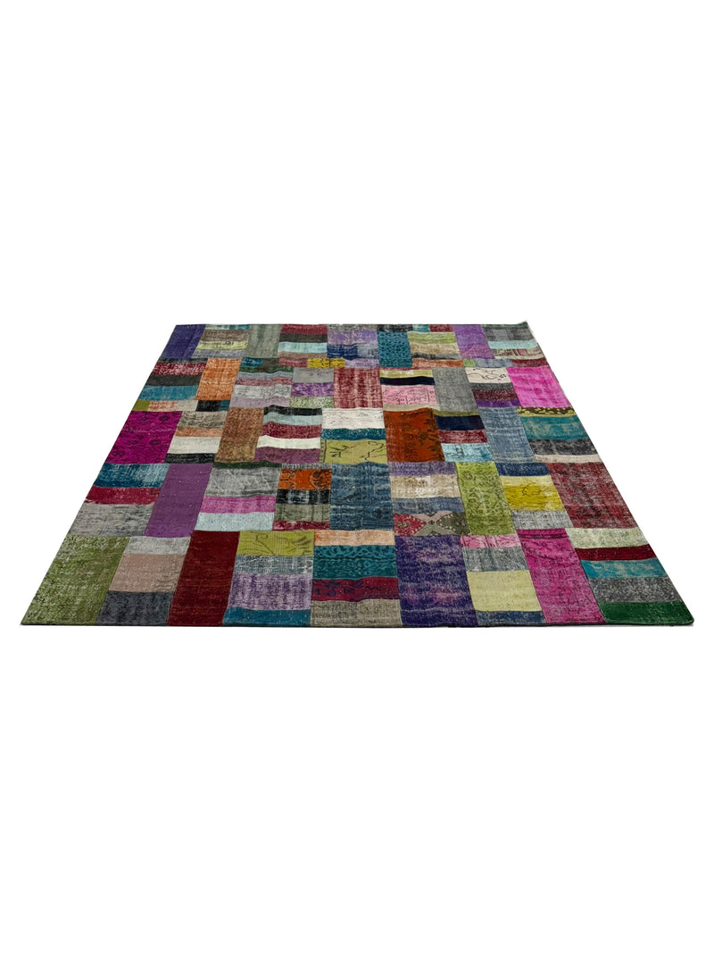 Pacific Vintage Fragments 74342 Multi Multi Modern Hand Knotted Rugs