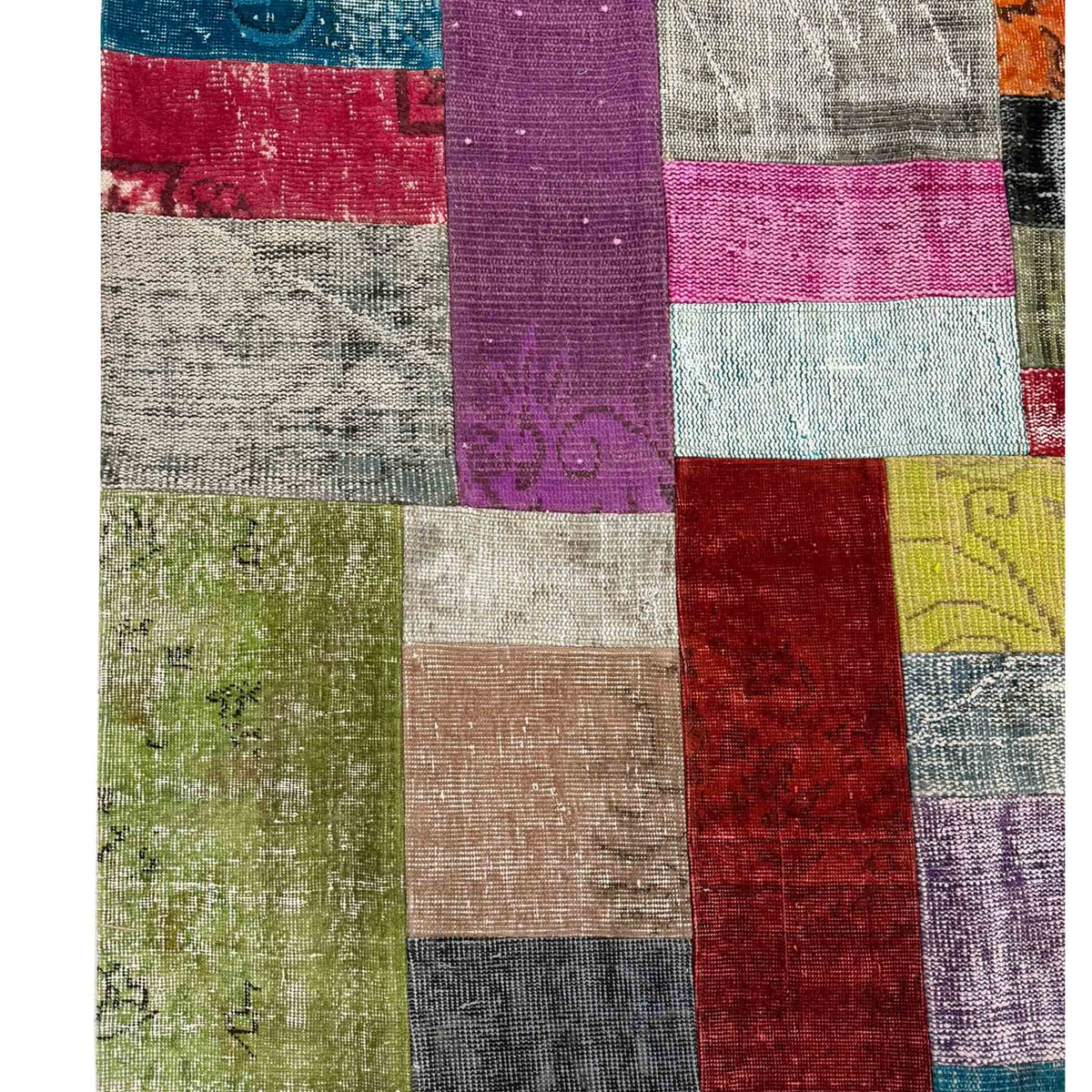 Pacific Vintage Fragments 74342 Multi Multi Modern Hand Knotted Rugs