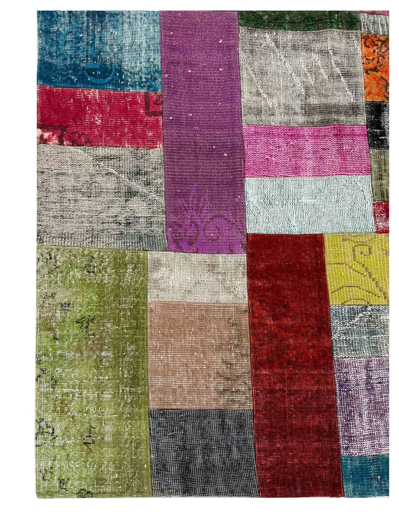 Pacific Vintage Fragments 74342 Multi Multi Modern Hand Knotted Rugs