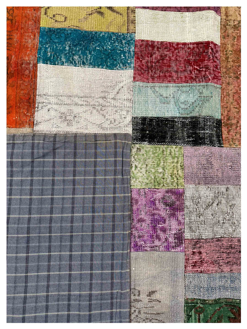Pacific Vintage Fragments 74342 Multi Multi Modern Hand Knotted Rugs