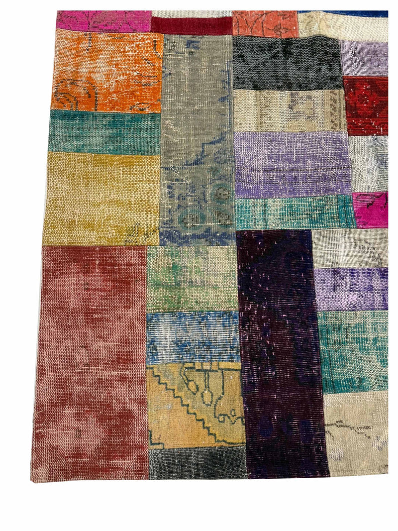 Pacific Vintage Fragments 74343 Multi Multi Modern Hand Knotted Rugs