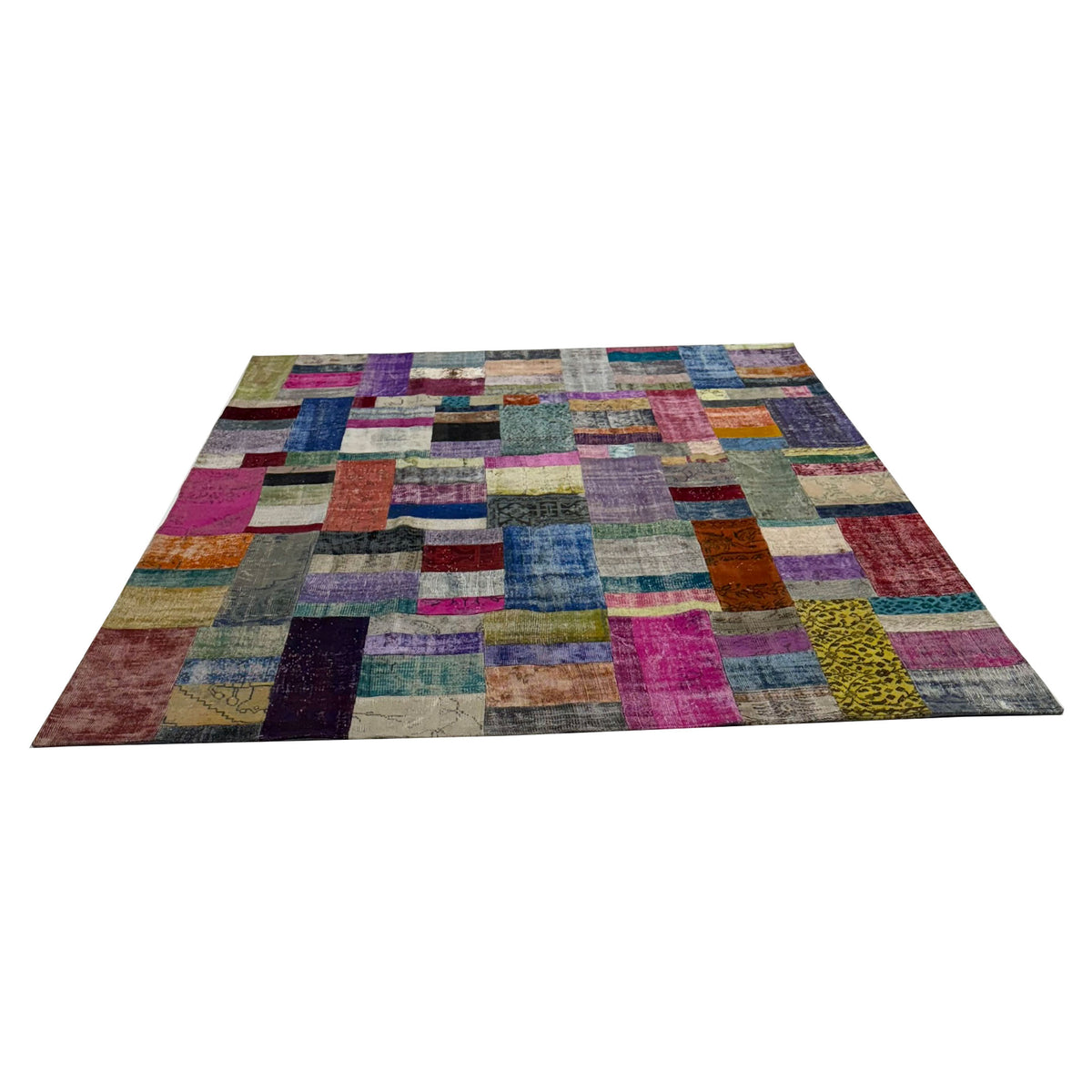 Pacific Vintage Fragments 74343 Multi Multi Modern Hand Knotted Rugs