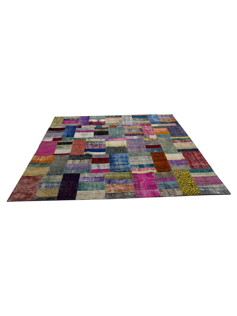 Pacific Vintage Fragments 74343 Multi Multi Modern Hand Knotted Rugs