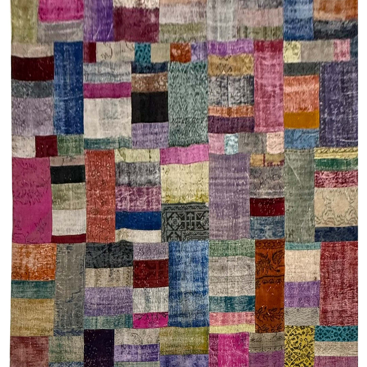 Pacific Vintage Fragments 74343 Multi Multi Modern Hand Knotted Rugs