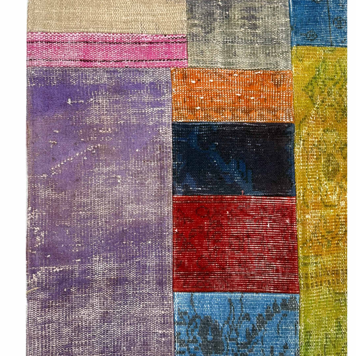 Pacific Vintage Fragments 74344 Multi Multi Modern Hand Knotted Rugs