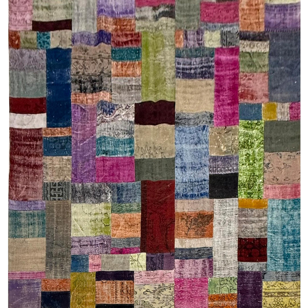 Pacific Vintage Fragments 74344 Multi Multi Modern Hand Knotted Rugs