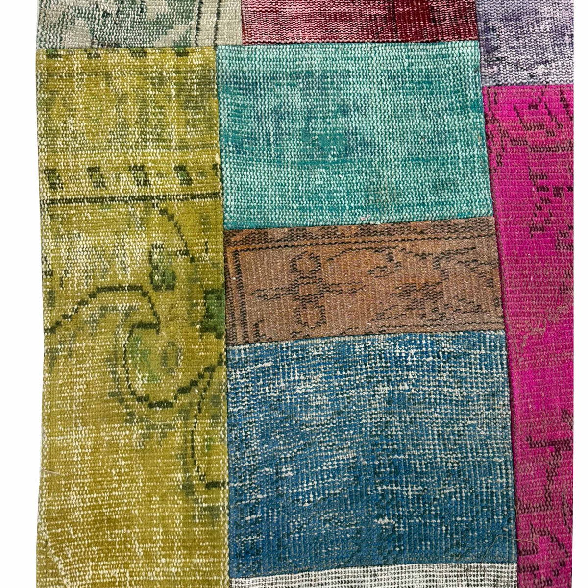 Pacific Vintage Fragments 74345 Multi Multi Modern Hand Knotted Rugs