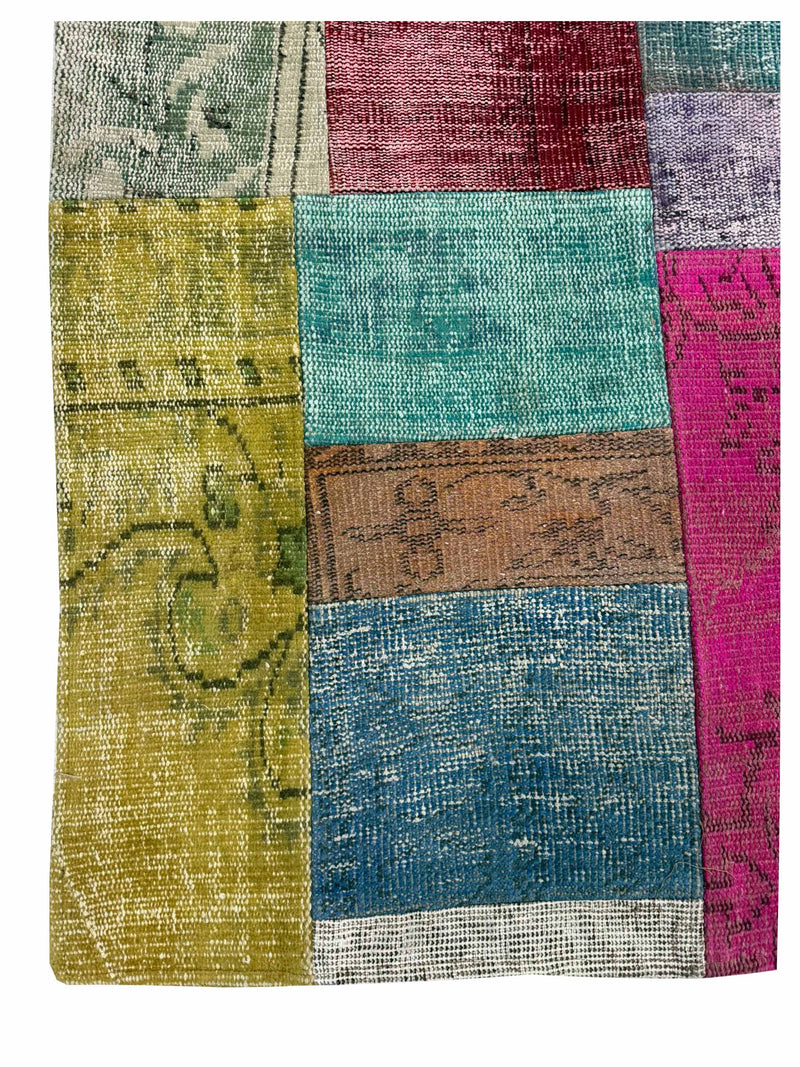 Pacific Vintage Fragments 74345 Multi Multi Modern Hand Knotted Rugs