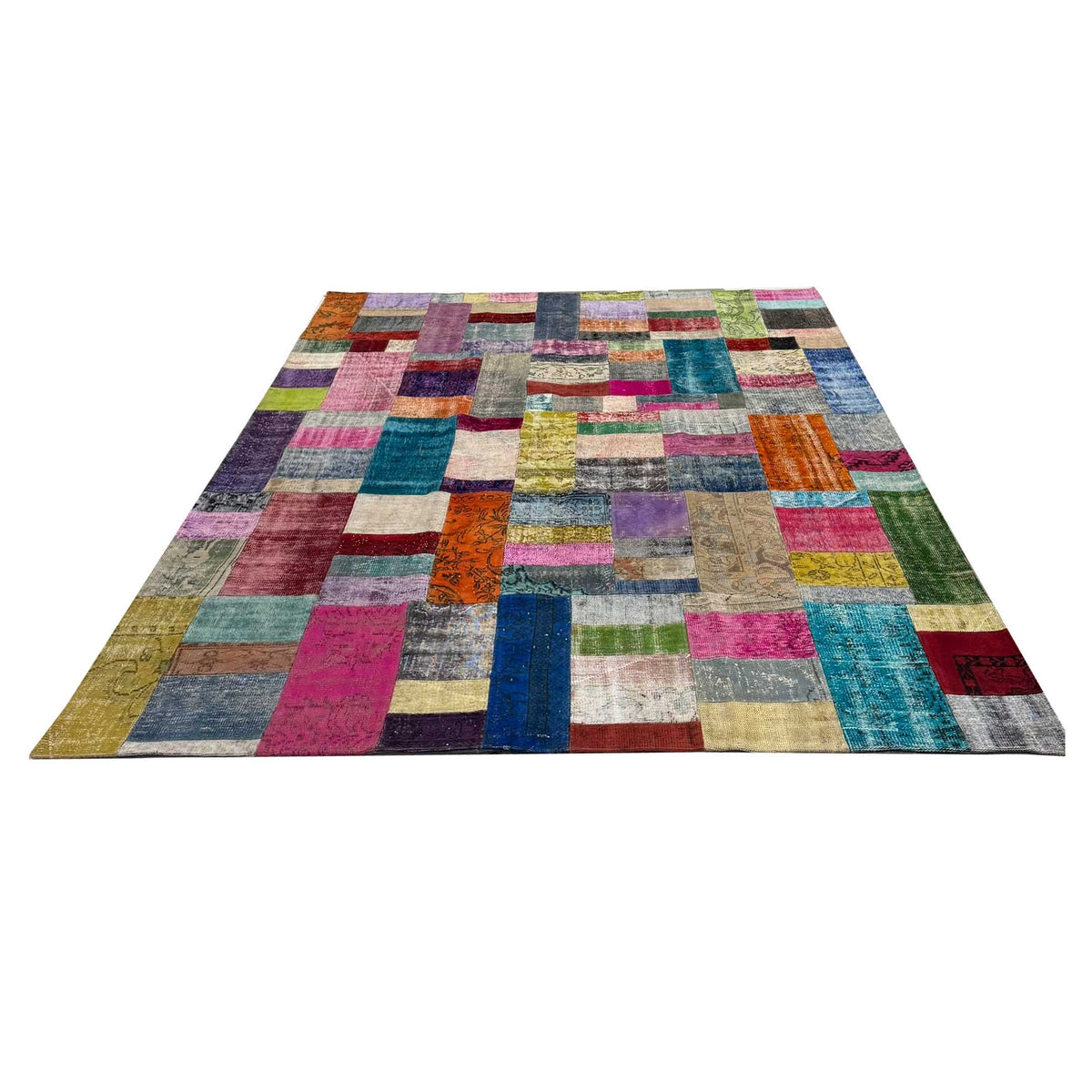 Pacific Vintage Fragments 74345 Multi Multi Modern Hand Knotted Rugs