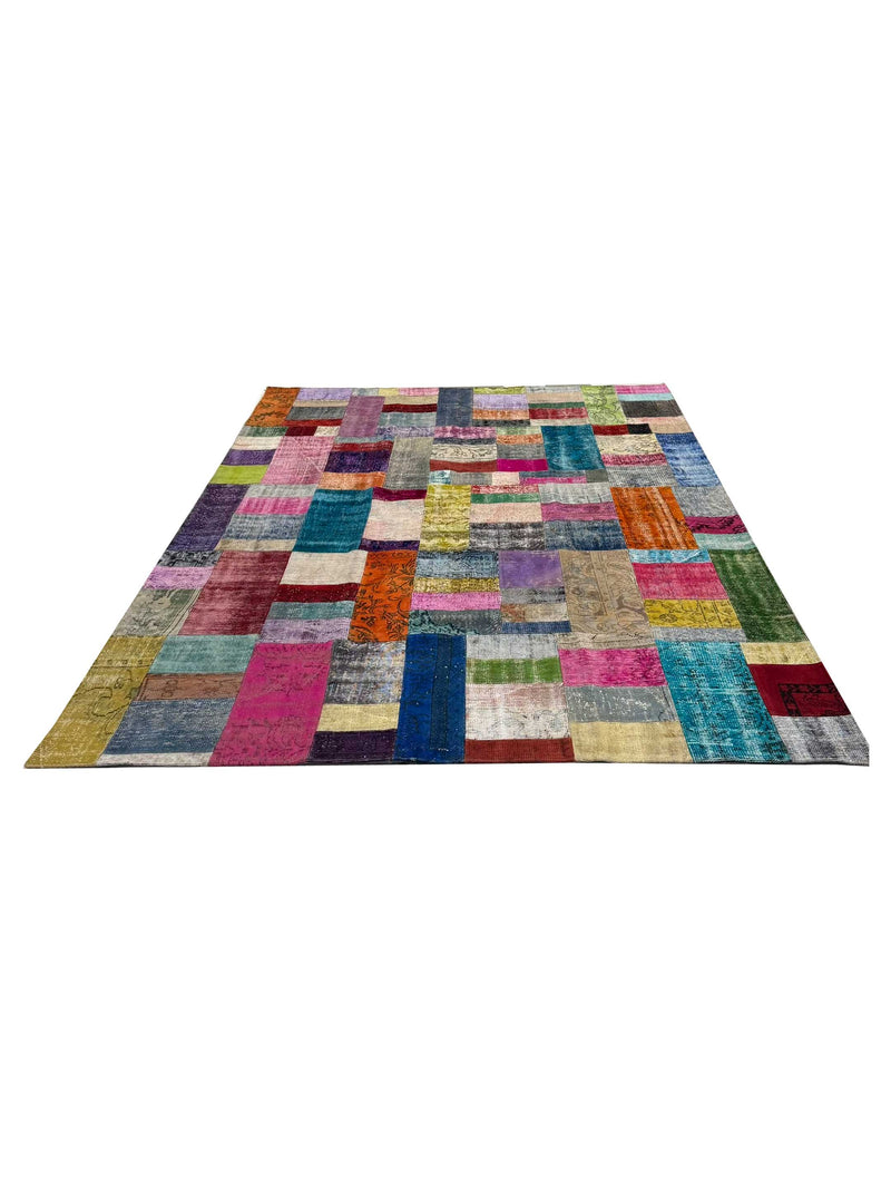 Pacific Vintage Fragments 74345 Multi Multi Modern Hand Knotted Rugs